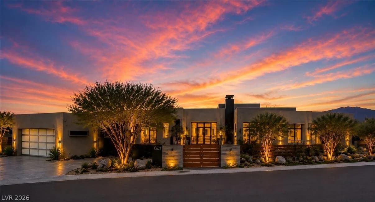 Home at afterglow, from the Mahsheed Real Estate collection